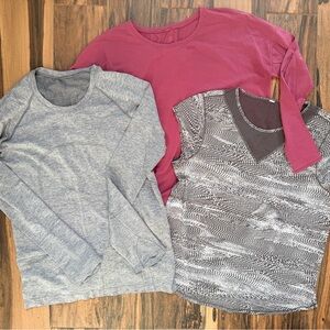 Lululemon shirt bundle- size M